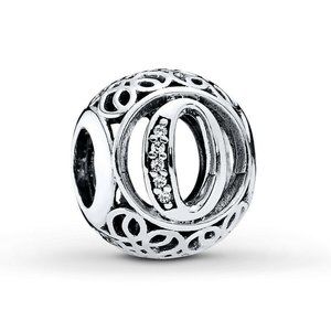 Pandora Letter O Vintage Alphabet Letter Charm